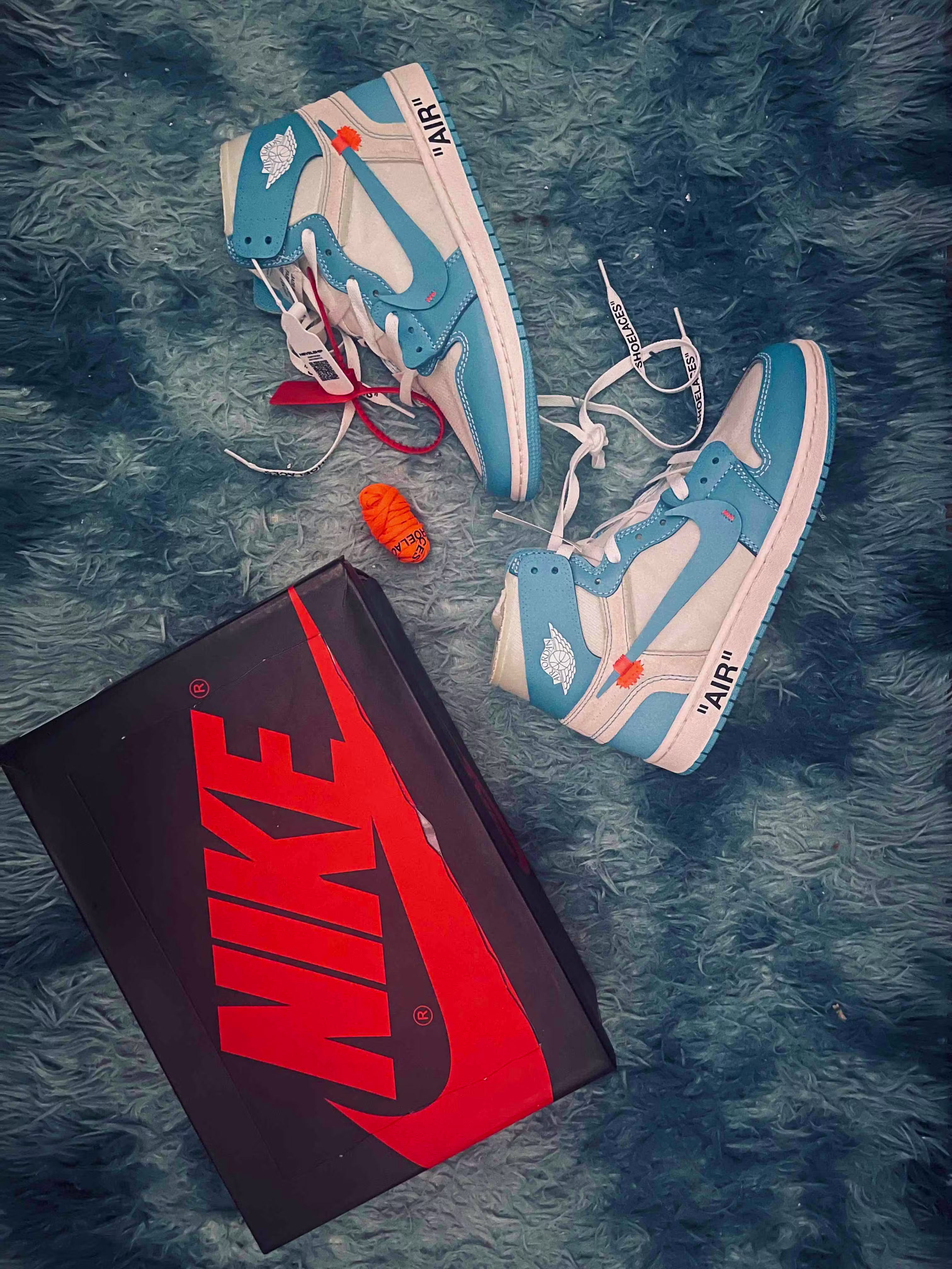Off-White x Air Jordan 1 Retro High OG 'UNC' AQ0818-148 Off-White x Air Jordan 1 Retro High OG 'UNC' AQ0818-148